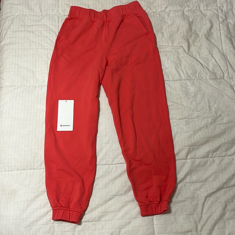 Lululemon relaxed HR jogger - pale raspberry